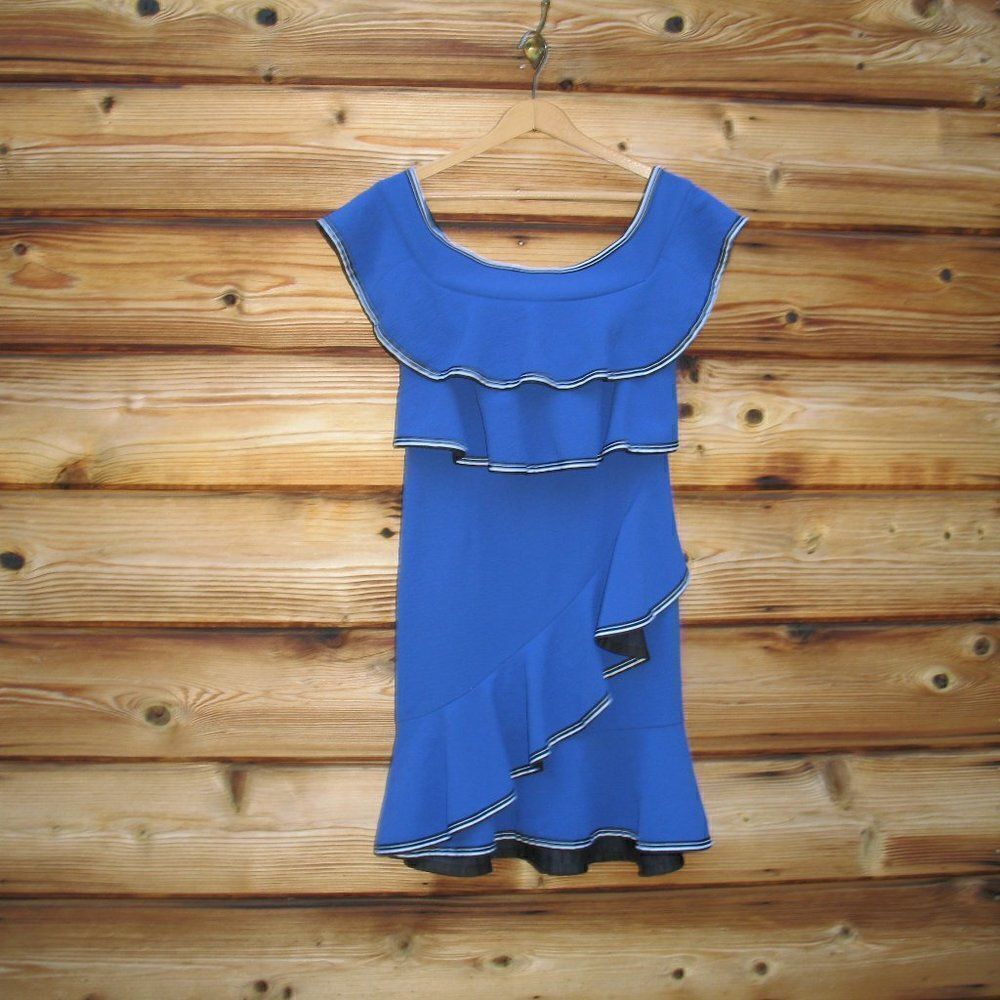 Rebecca Vallance Ruffle Mini Dress - Picture 5 of 11